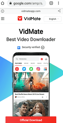 vidmate app download install new version